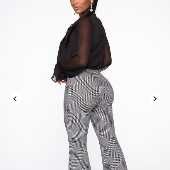 Fashion Nova Black Sheer Sleeve Bodysuit - Picture 4 of 5